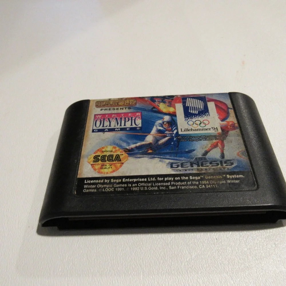 Winter Olympic Games Lillehammer 94 - Sega Genesis - Game‎ Cart Only